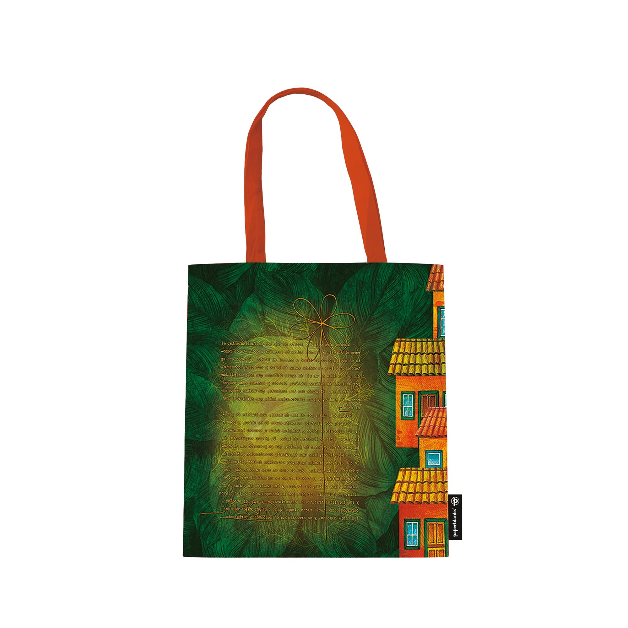 paperblanks-garcia-marquez-one-hundred-years-of-solitude-canvas-bag-embellished- image 2