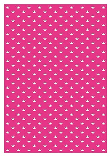 ursus-60950014-silhouetten-karton-kronen-motiv-fotokarton-pink-23-x-33-cm-300-g- image 4