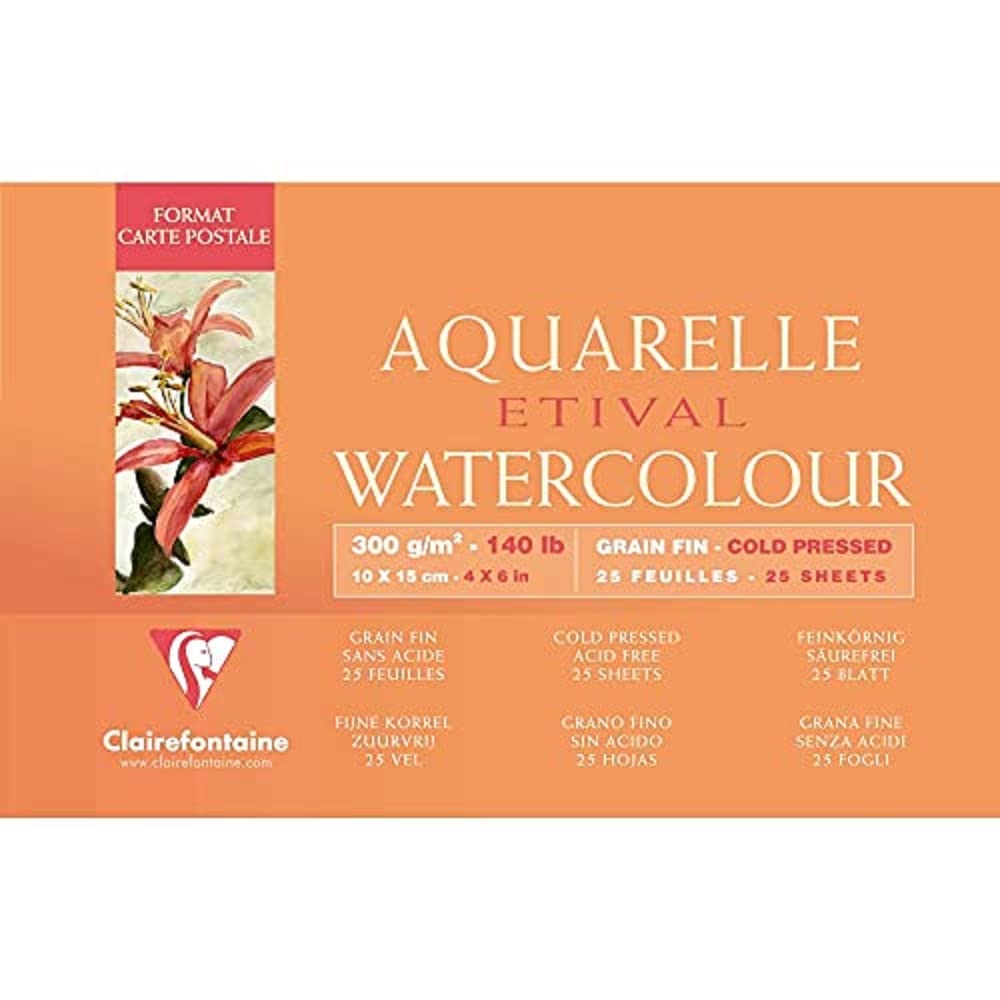 clairefontaine-96571c-malblock-aquarell-etival-24-x-30-cm-300g-10-blatt image 5