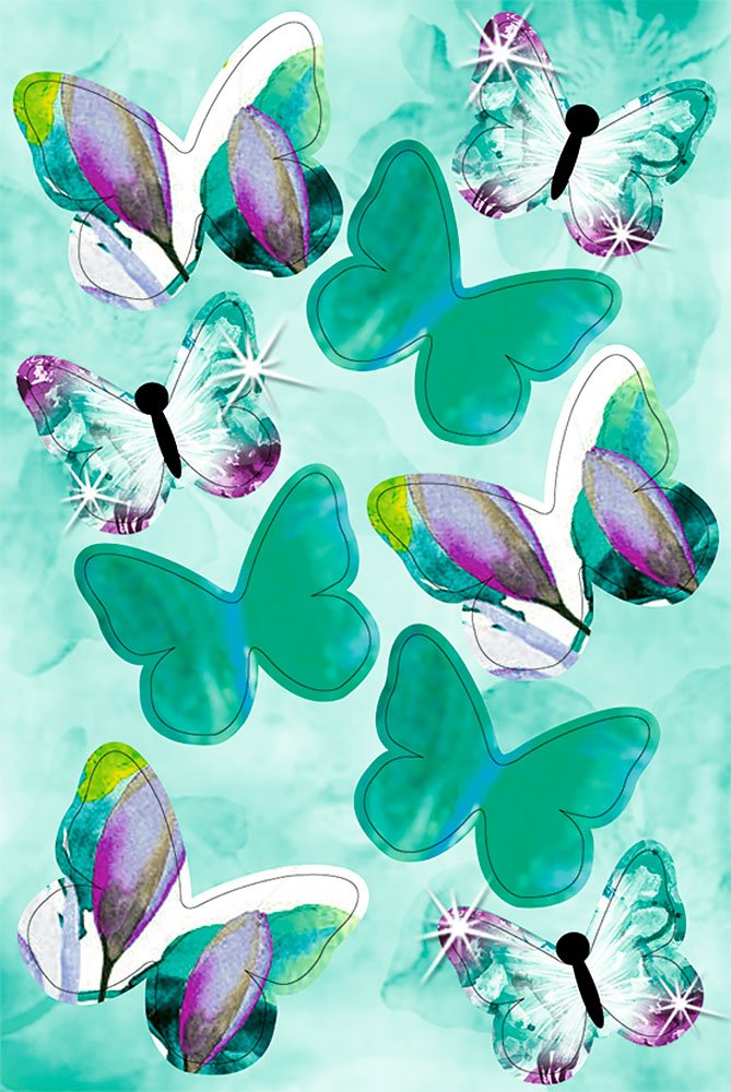 ursus-21940099f-deko-schmetterlinge-spring-bastelset-8-5-x-7-cm-24-st-ck image 5