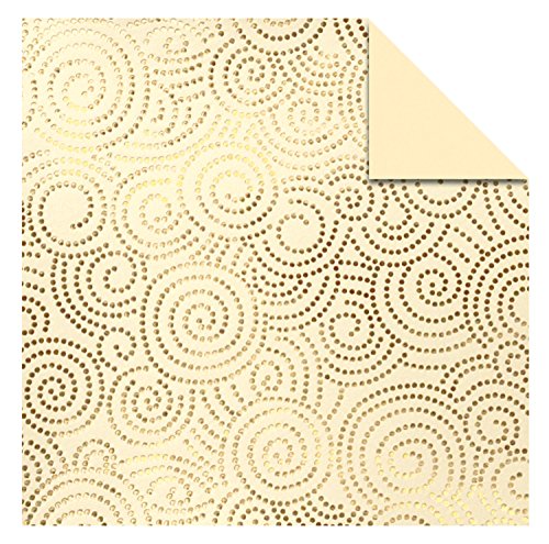 ursus-15996800-faltbl-tter-aurelio-stern-swirl-creme-gold-33-blatt-10x10-cm image 6
