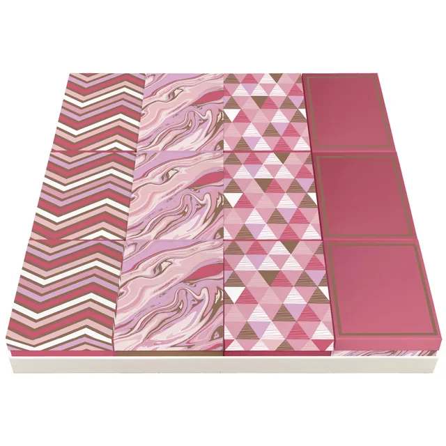 clairefontaine-k-24834-bxc-miniboxen-set-12-boxen-8-5-x-11-5-x-5-8-cm-rosa-gold image 1