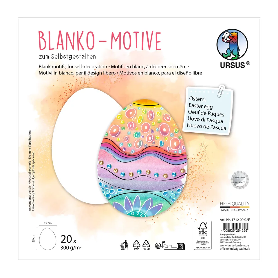 ursus-blanko-motive-osterei-1712-00-02f-20-st-ck-300-g-m-25-x-19-cm image 1