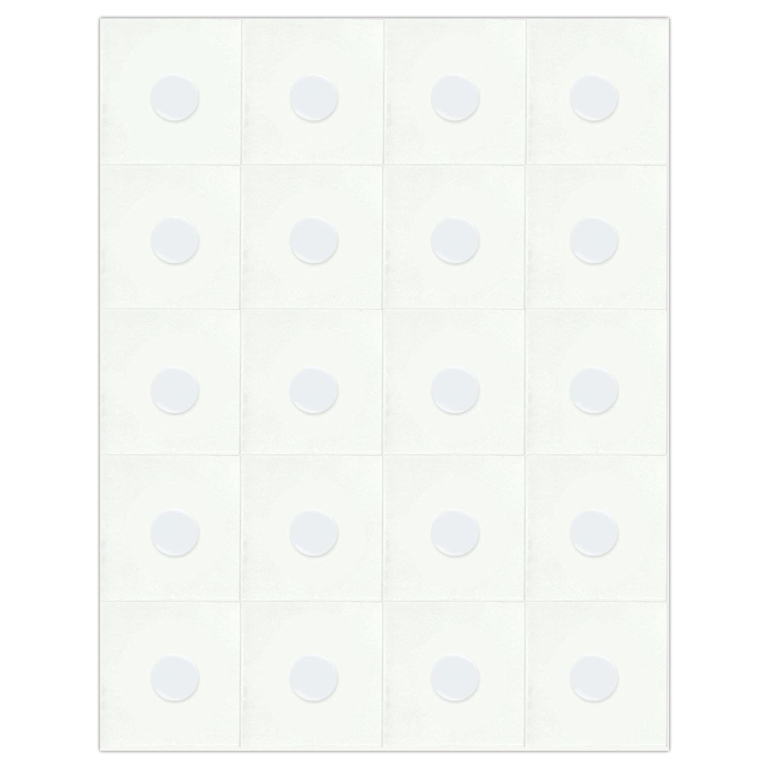 ursus-44050000-doppelseitige-klebepunkte-5-mm-100-st-ck-transparent-permanent image 2
