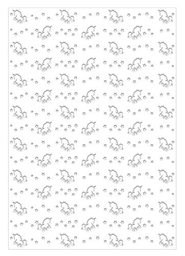 ursus-60950015-silhouetten-karton-einh-rner-hochwei-23-x-33-cm-300-g-qm-10-blatt image 4