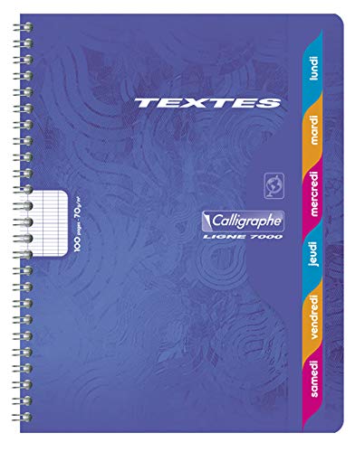 calligraphe-352360c-hausaufgabenheft-17x22cm-70g-10er-pack-spiralbindung image 6