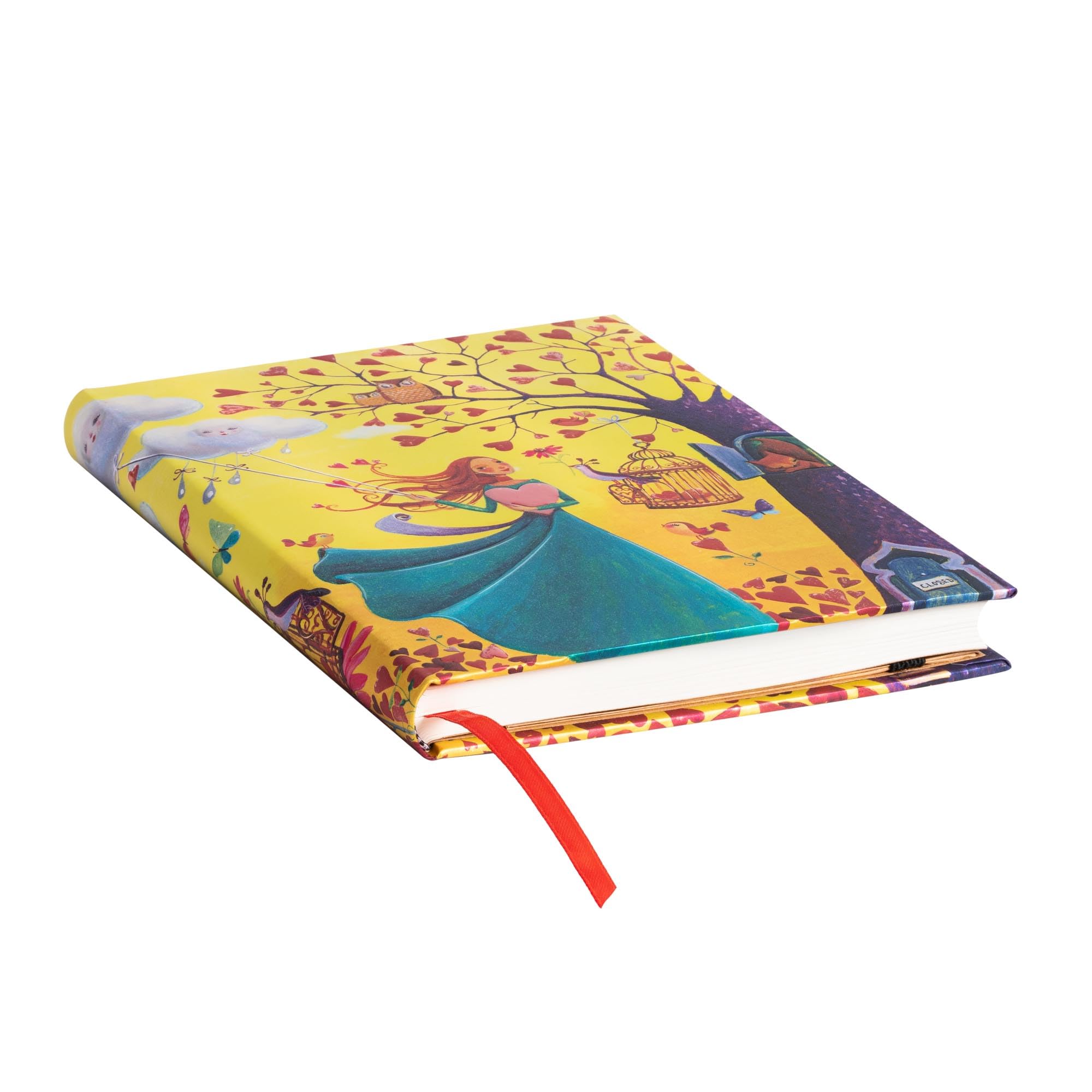 paperblanks-herbstlaub-midi-hardcover-notizbuch-liniert-mit-elastikband-mila-mar image 3