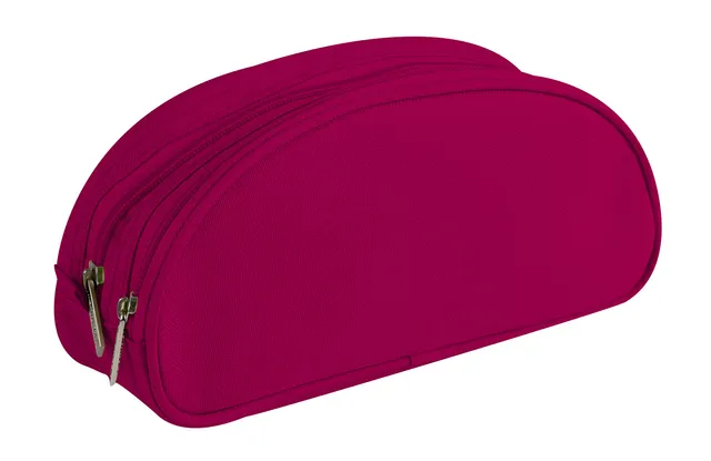 clairefontaine-schlamperm-ppchen-oval-22-x-8-x-10-cm-textil-himbeerrot image 1