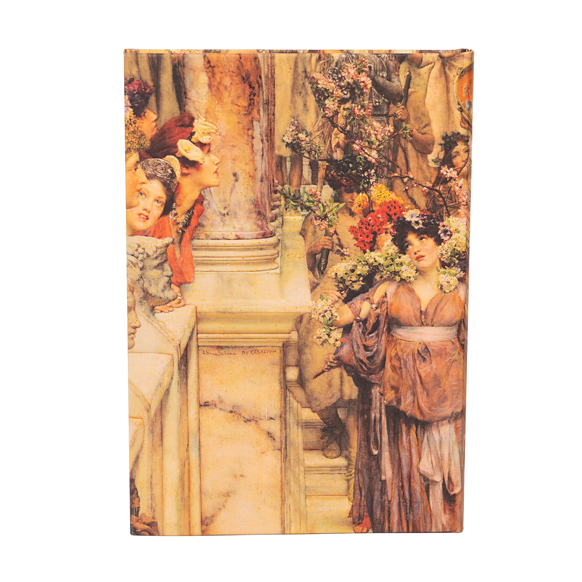 paperblanks-fr-hling-midi-notizbuch-liniert-hardcover-mit-elastikband-lawrence-a image 2