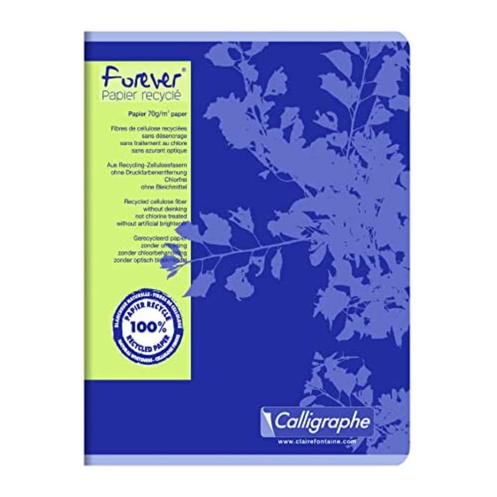 clairefontaine-calligraphe-forever-heft-17x22-cm-kariert-48-blatt-recycling image 8