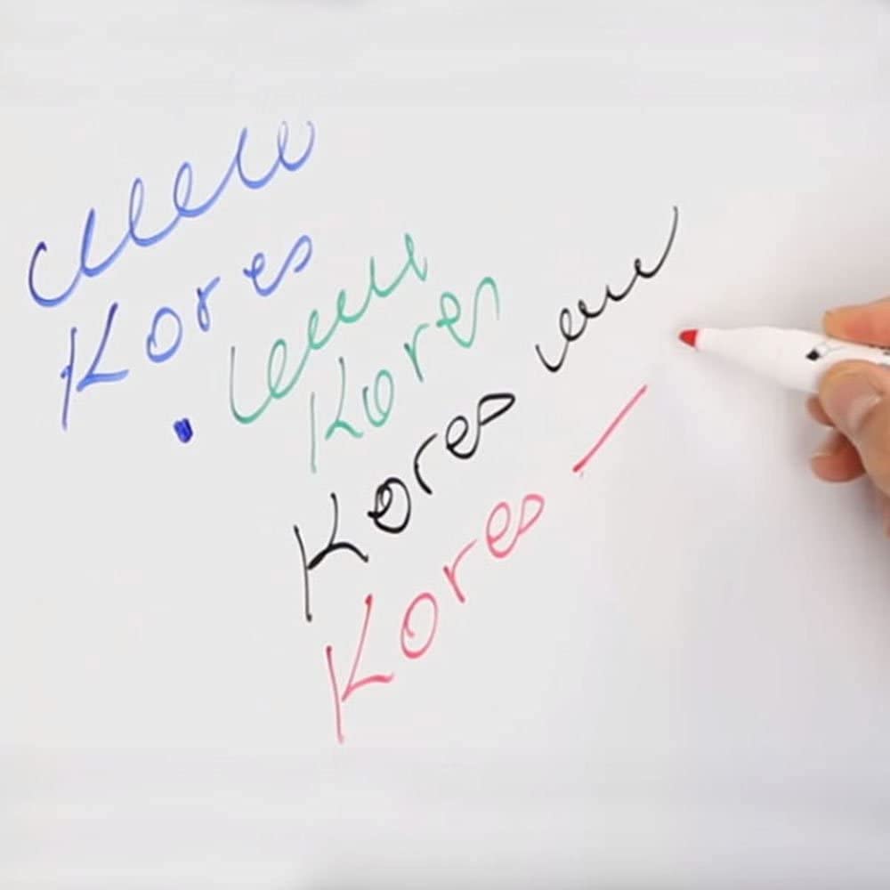 kores-k-marker-xw2-whiteboard-marker-set-4-farben-magnet-l-schschwamm-keilspitze image 5