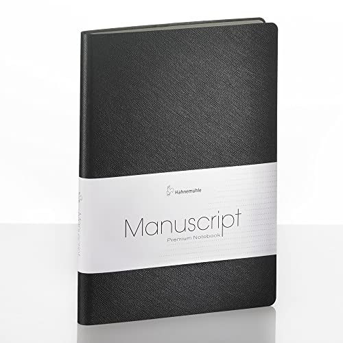 hahnem-hle-finenotes-manuscript-notebook-a5-punktiert-100g-m-recyclingleder-schw image 5