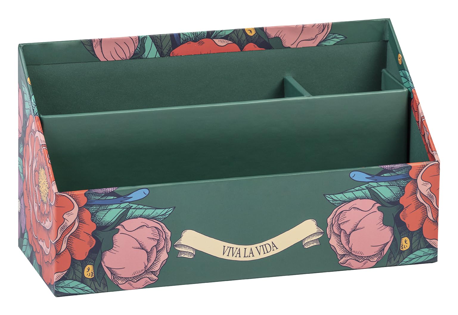 clairefontaine-frida-kahlo-briefablage-116227c-25-x-10-x-14-cm-blumen-design image 1