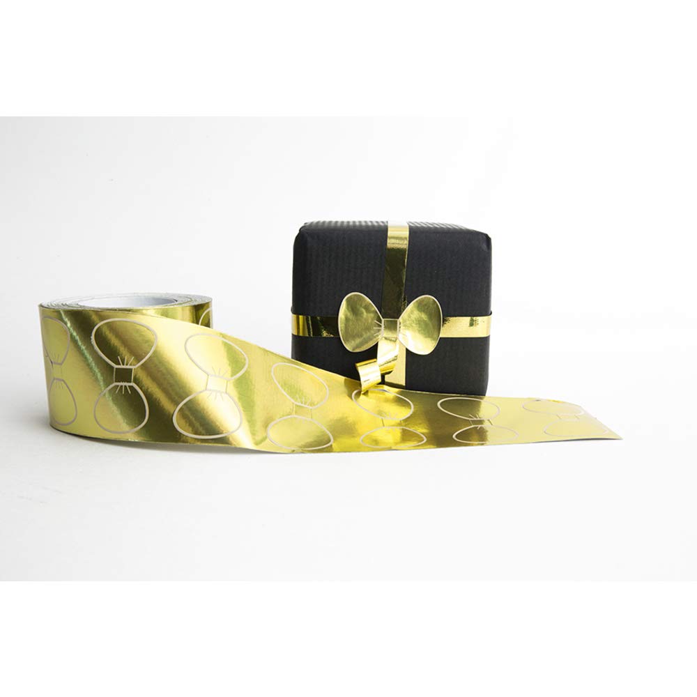 clairefontaine-617045c-geschenketiketten-rolle-250-st-ck-goldene-schleife image 3