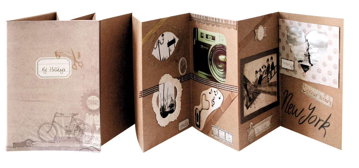 ursus-erinnerungsalbum-leporello-vintage-bastelset-mit-accessoires image 3