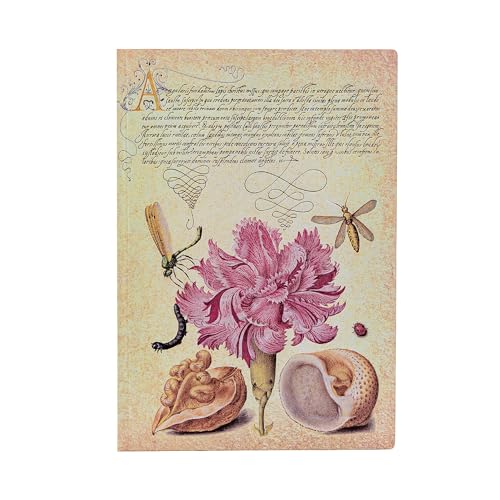paperblanks-pink-carnation-mira-botanica-midi-notizbuch-softcover-flexi-unlinier image 3
