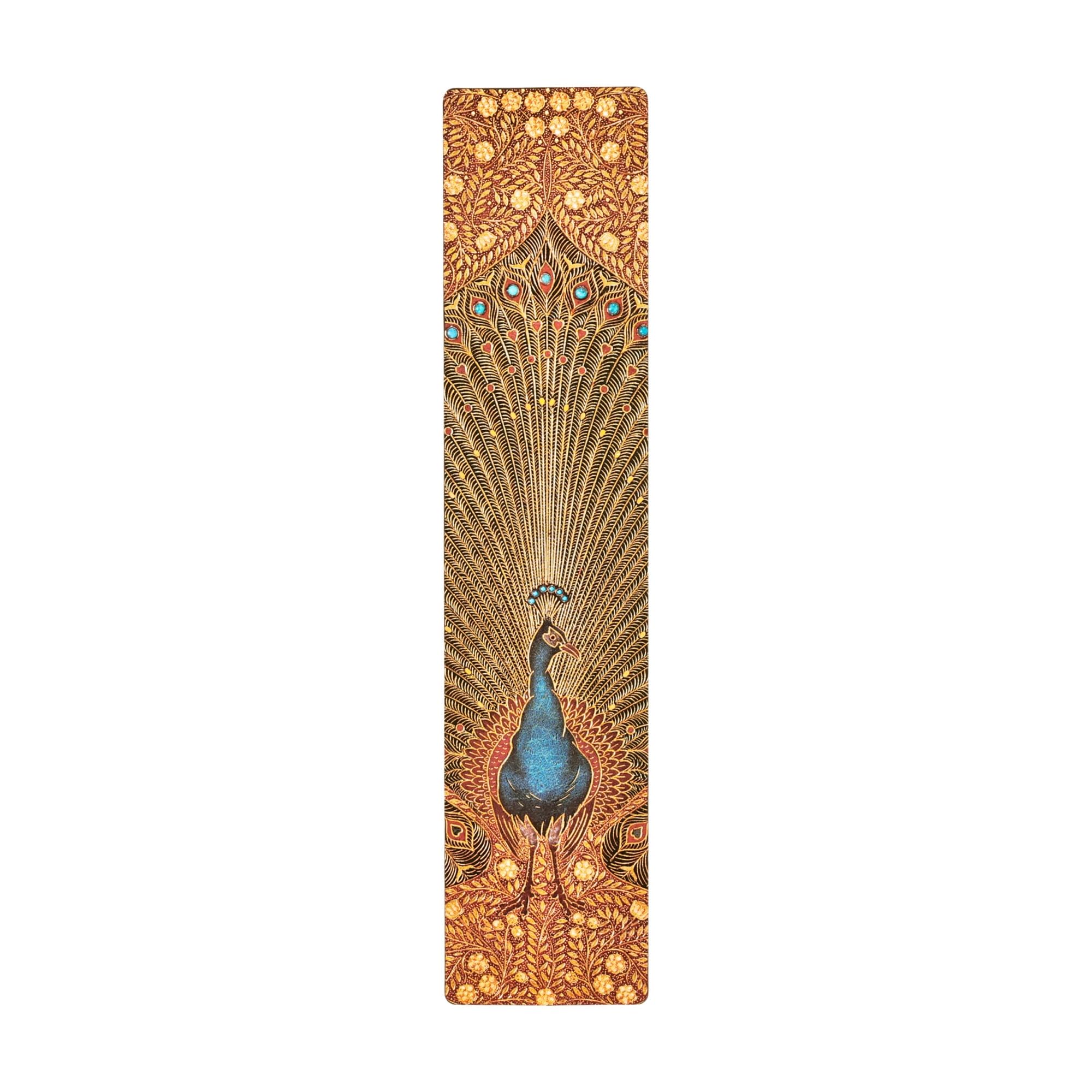 paperblanks-hafiz-s-peacocks-bookmark-lesezeichen-sangorski-sutcliffe image 2
