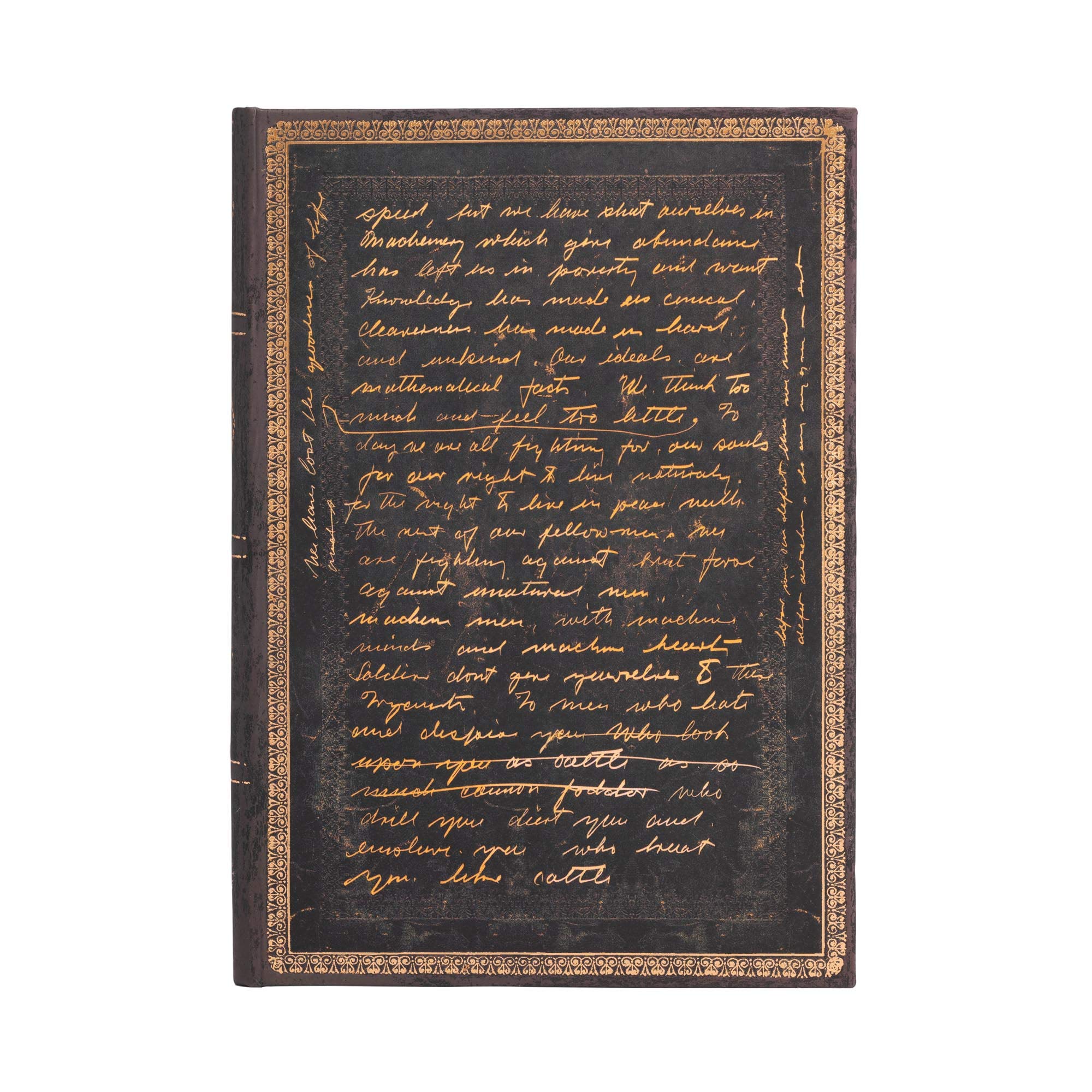paperblanks-celebrating-charlie-chaplin-midi-notizbuch-liniert-hardcover-mit-ela image 1