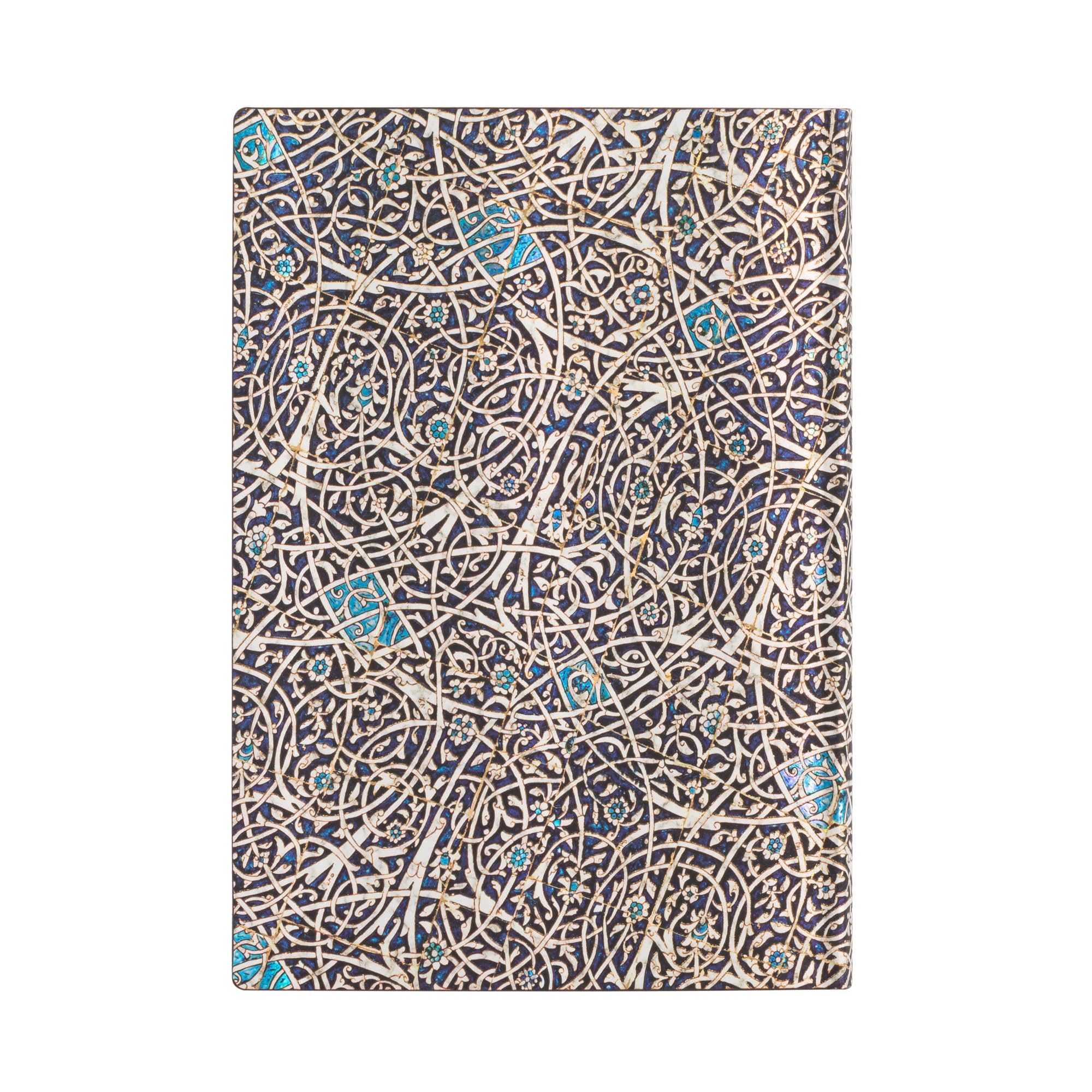 paperblanks-granada-turquoise-moorish-mosaic-midi-blanko-flexi-softcover-journal image 2