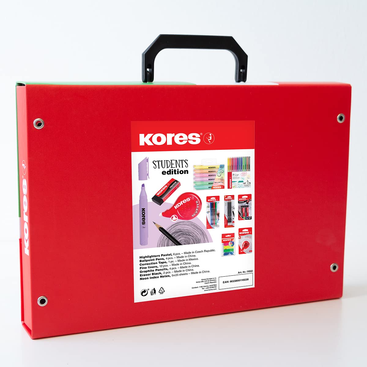 kores-kolores-sch-ler-set-11022-schreibwaren-set-im-koffer-7-teilig image 3
