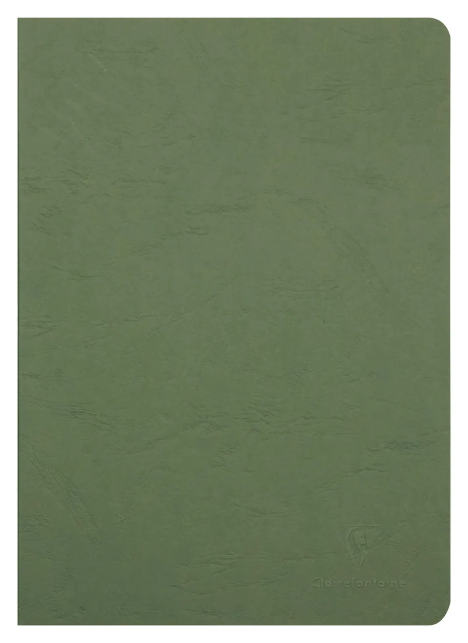 clairefontaine-age-bag-notizbuch-kladde-din-a4-21x29-7-cm-blanko-gr-n-lederoptik image 1