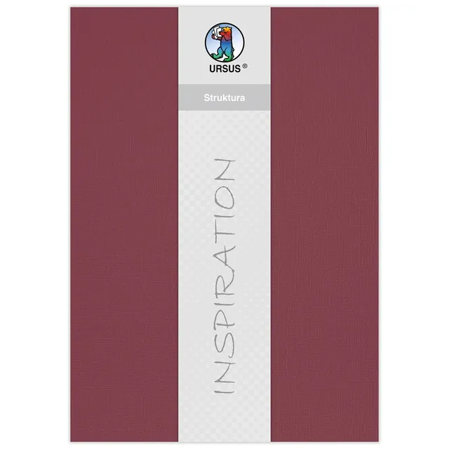 ursus-80010024-bastelkarton-struktura-basic-2-burgunder-23-x-33-cm-220-g-qm-5-bl image 1