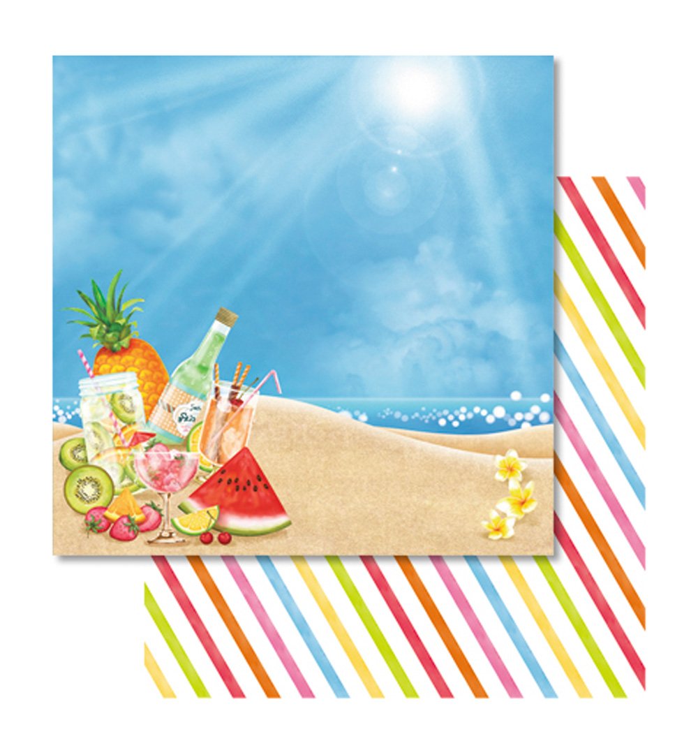 ursus-premium-glitter-scrapbook-paper-happy-hour-motiv-299-30-5-x-30-5-cm-190-g- image 2
