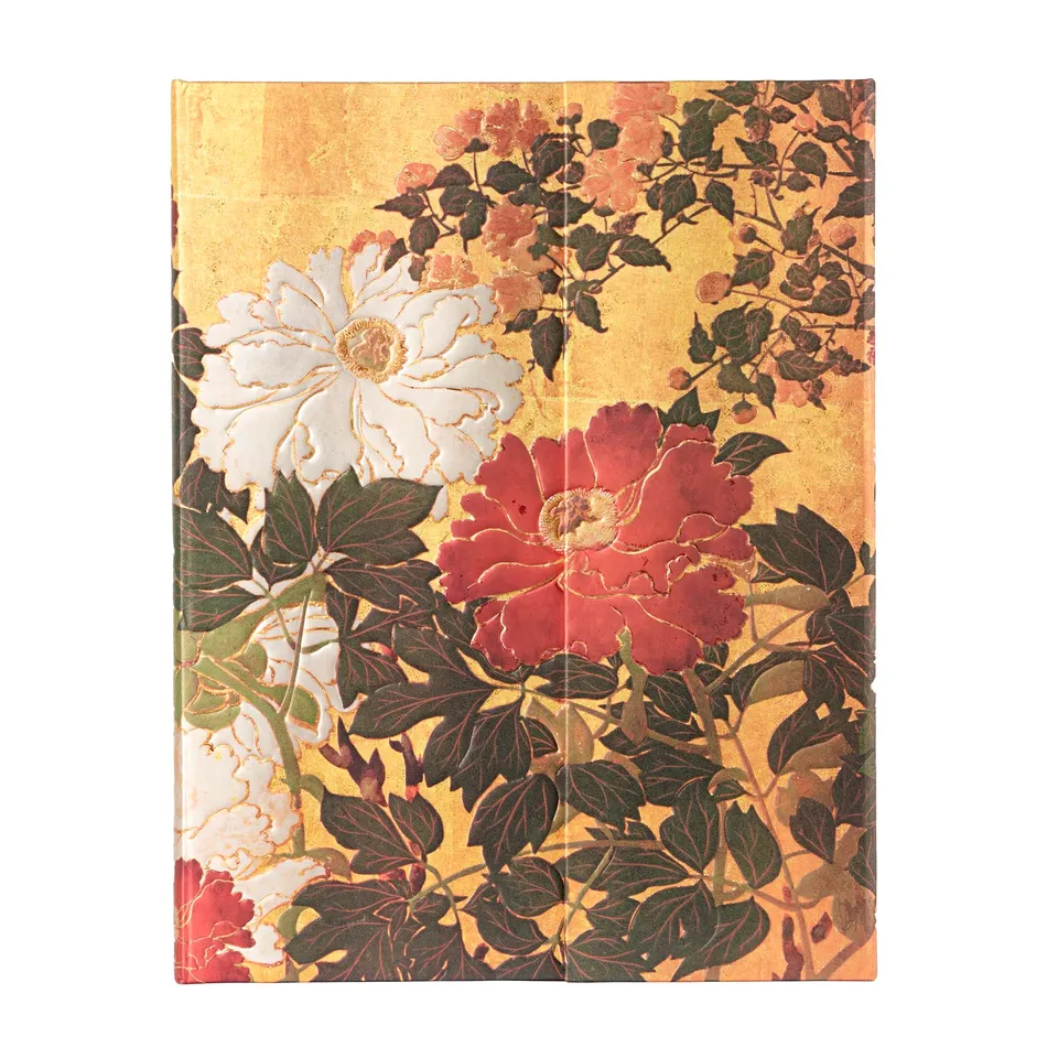 paperblanks-natsu-rinpa-florals-ultra-notizbuch-blanko-hardcover-mit-klappumschl image 1