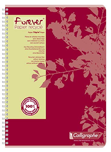 clairefontaine-forever-spiralheft-din-a4-kariert-50-blatt-recycling image 6