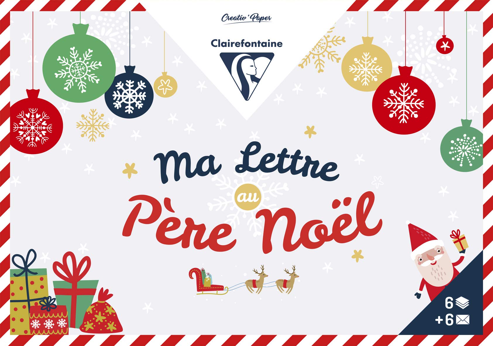 clairefontaine-20029c-korrespondenz-set-weihnachten-a5-papier-c6-umschl-ge-stick image 4