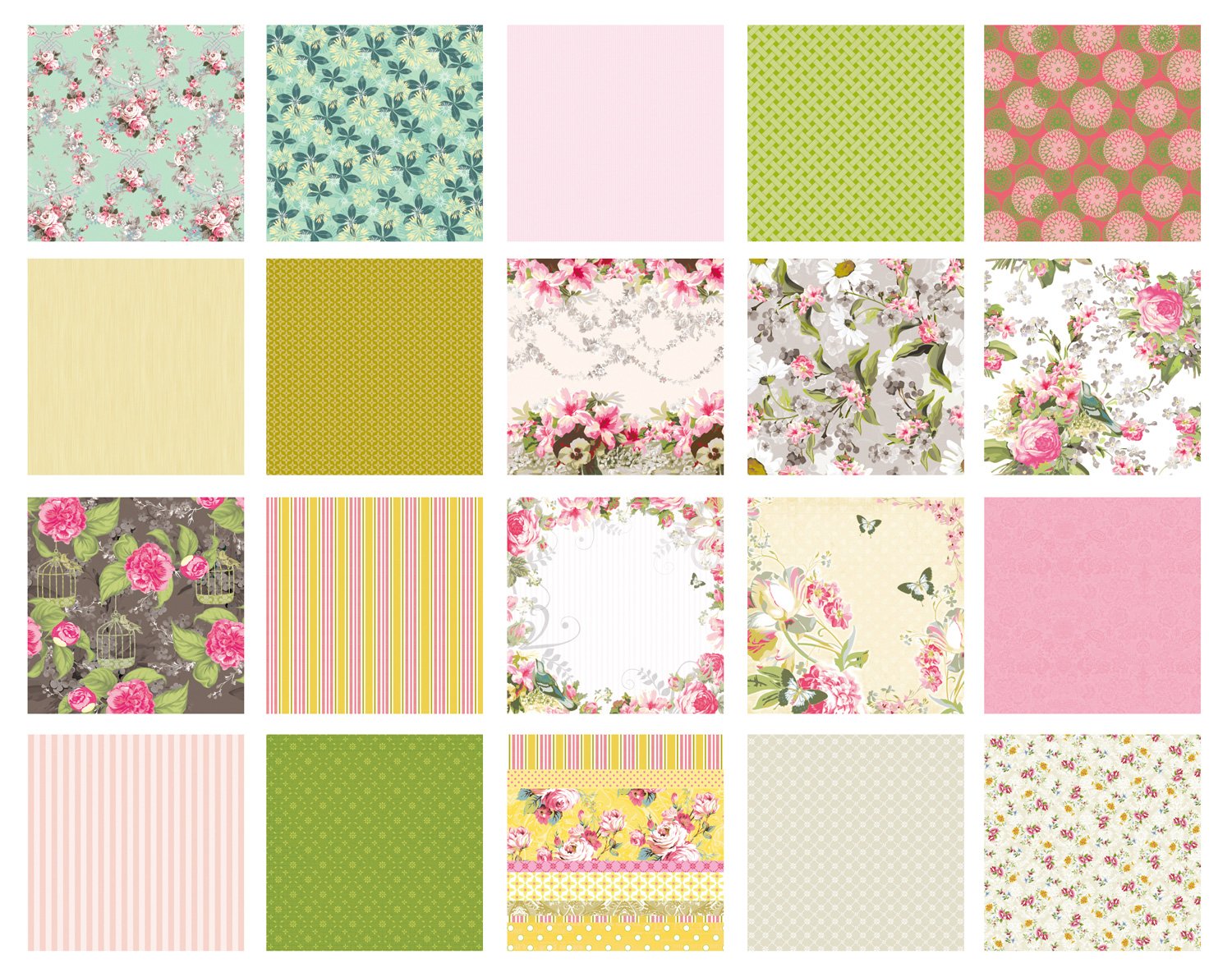 ursus-40950099-paper-pack-nostalgic-20-5-x-20-5-cm-40-blatt image 3
