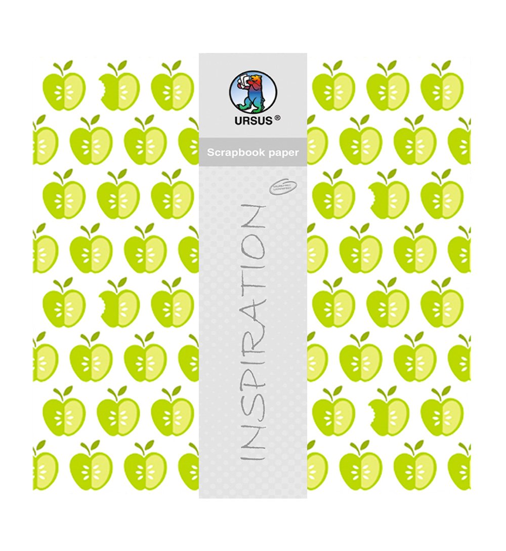 ursus-lotta-2-scrapbook-papier-30-5-x-30-5-cm-motiv-131-5-blatt-designkarton image 1