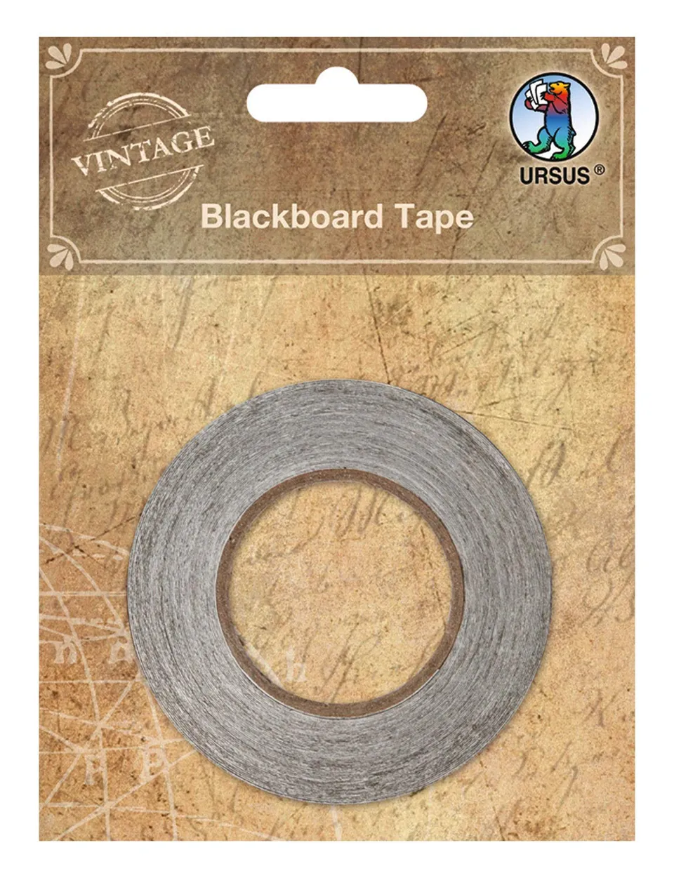 ursus-blackboard-tape-40710000-tafelfolie-klebeband-schwarz-2-cm-x-5-m image 1