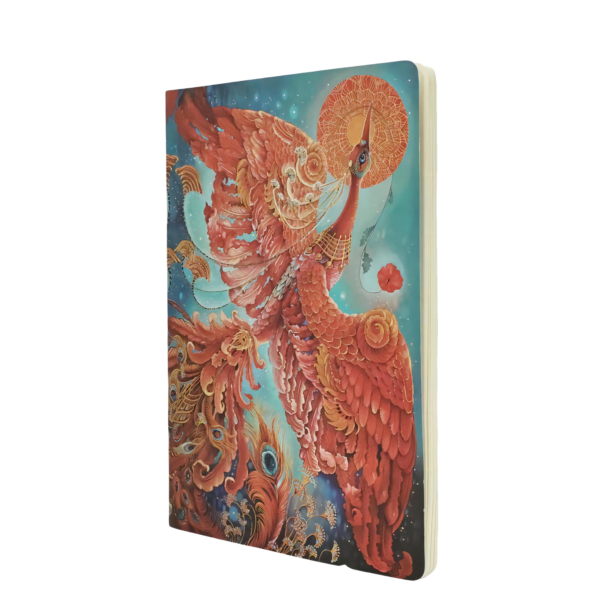 paperblanks-firebird-birds-of-happiness-a4-cahier-dotted image 1