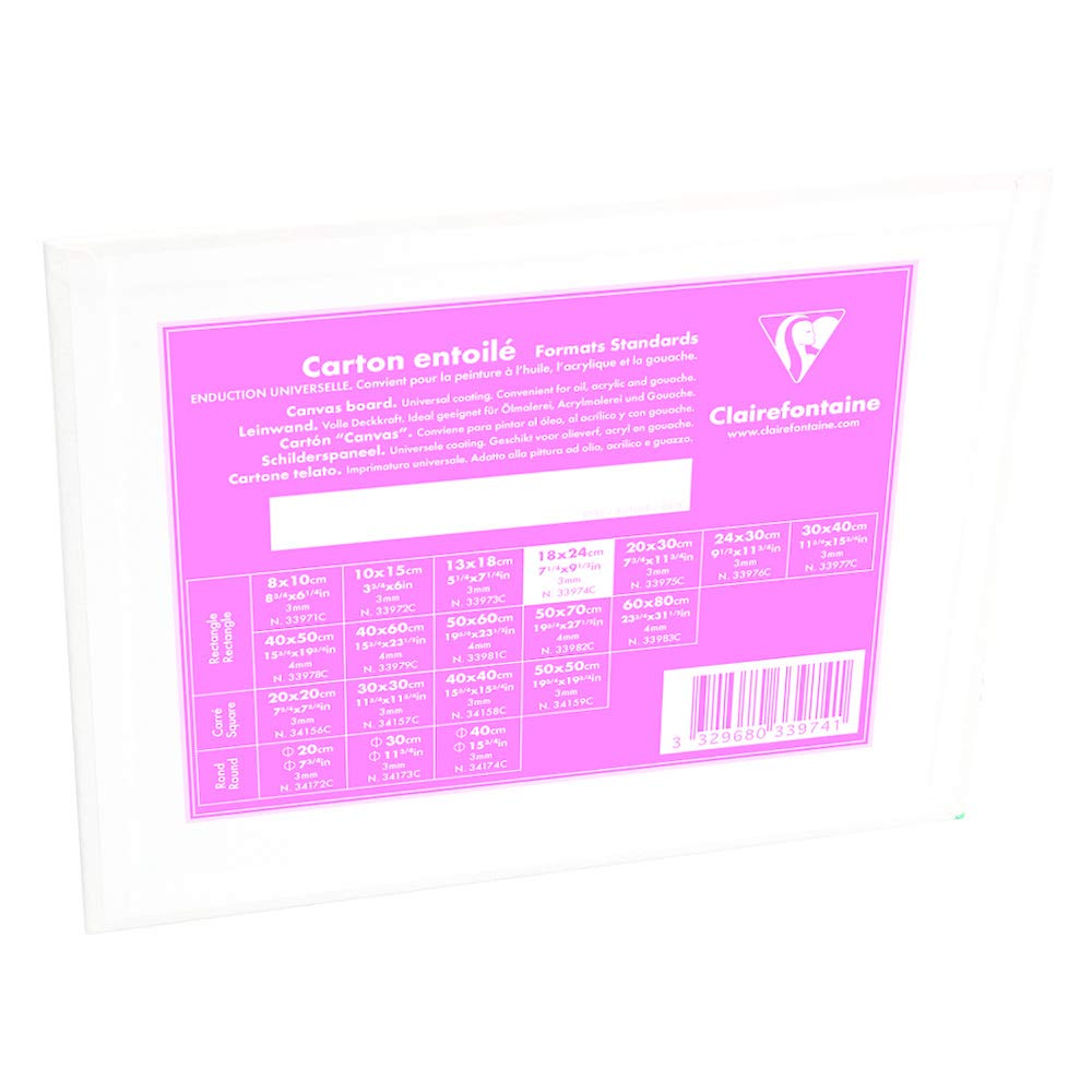 clairefontaine-33977c-malkarton-leinwand-3-mm-30-x-40-cm-wei-hochformat image 3