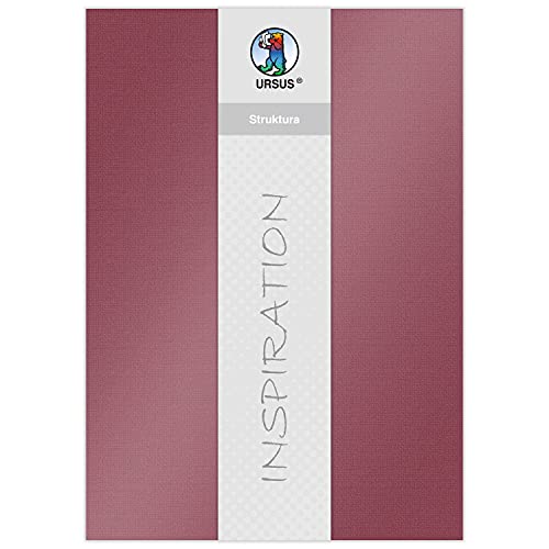 ursus-struktura-pearl-2-bastelkarton-burgunder-220-g-qm-23-x-33-cm-5-blatt image 3