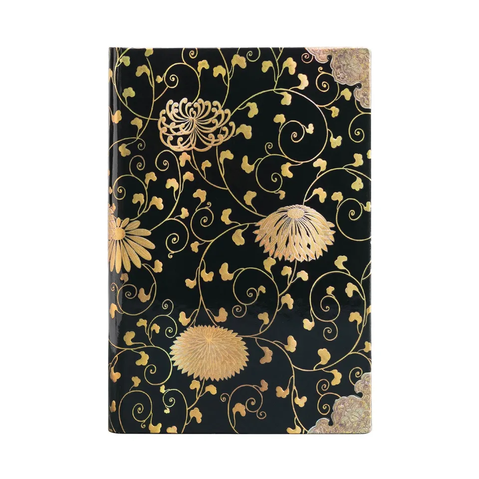 paperblanks-karakusa-mini-notizbuch-unliniert-hardcover-mit-elastikband-japanese image 1