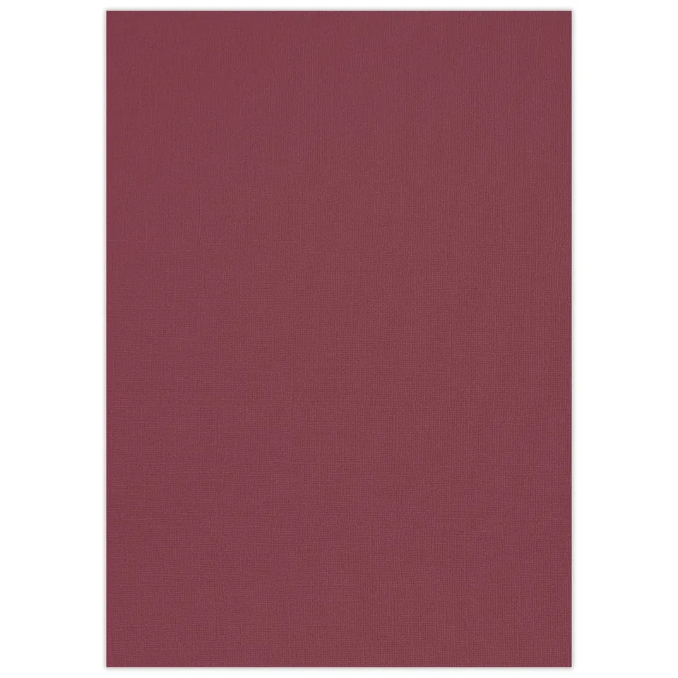 ursus-80004624-bastelkarton-struktura-basic-2-burgunder-25-blatt-din-a4-220-g-m- image 1