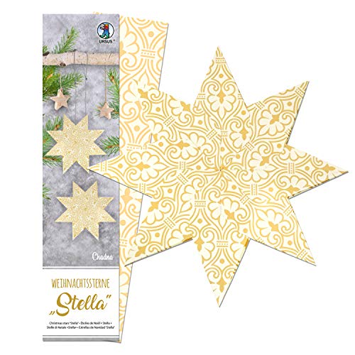 ursus-weihnachtsstern-stella-chadna-faltstern-set-wei-creme image 5
