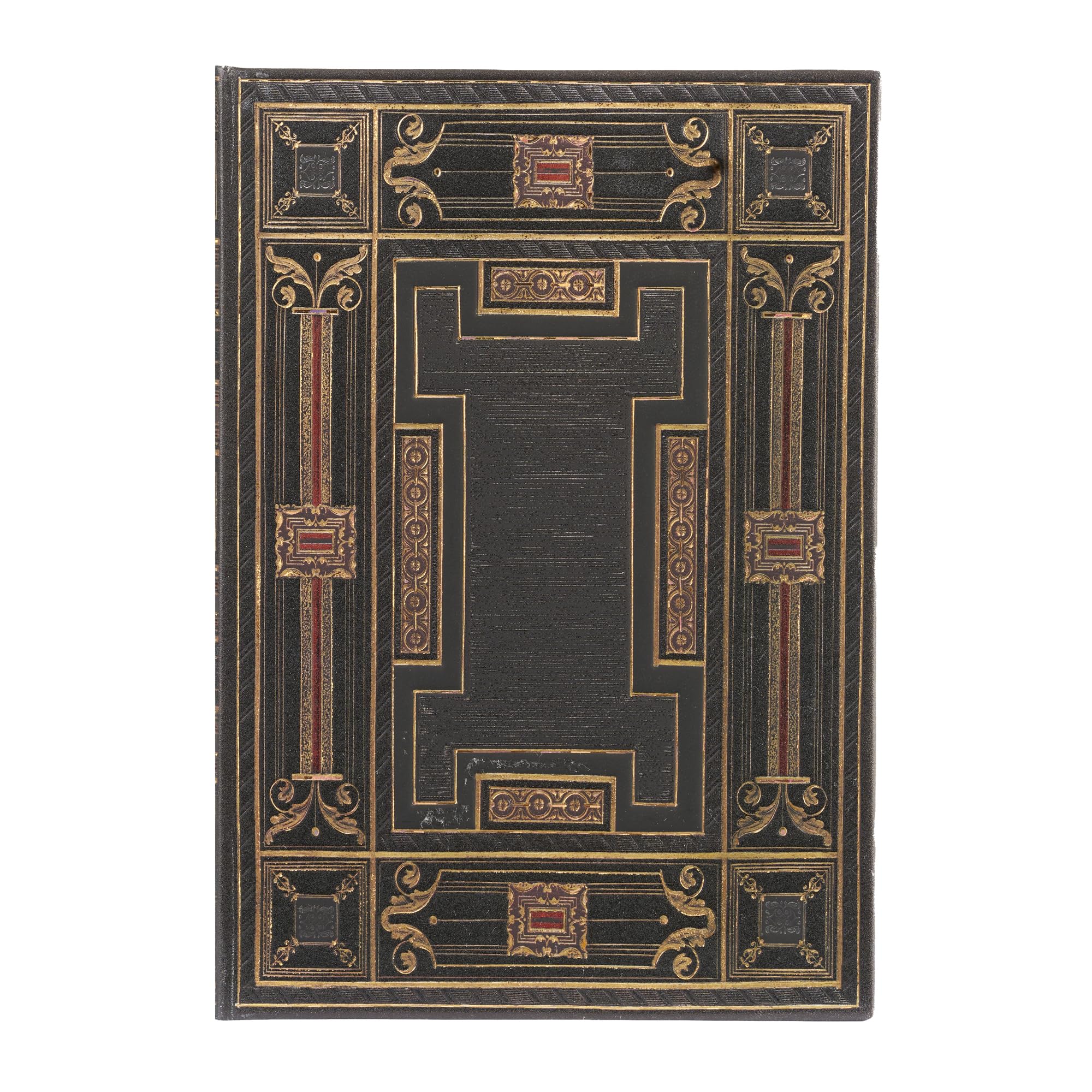 paperblanks-onyx-asterales-midi-hardcover-journal-blanko-mit-elastikband image 1