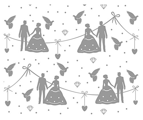 ursus-zauberpapier-hochzeit-din-a4-250-g-qm-10-blatt-mit-uv-relieflack image 4