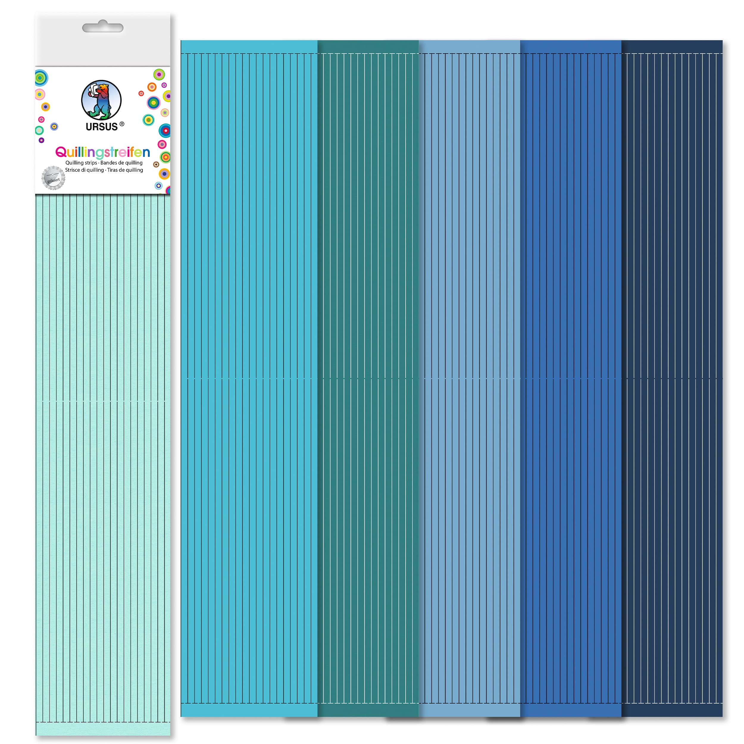 ursus-57510005-quillingstreifen-360-st-ck-5-mm-blau-t-ne image 1
