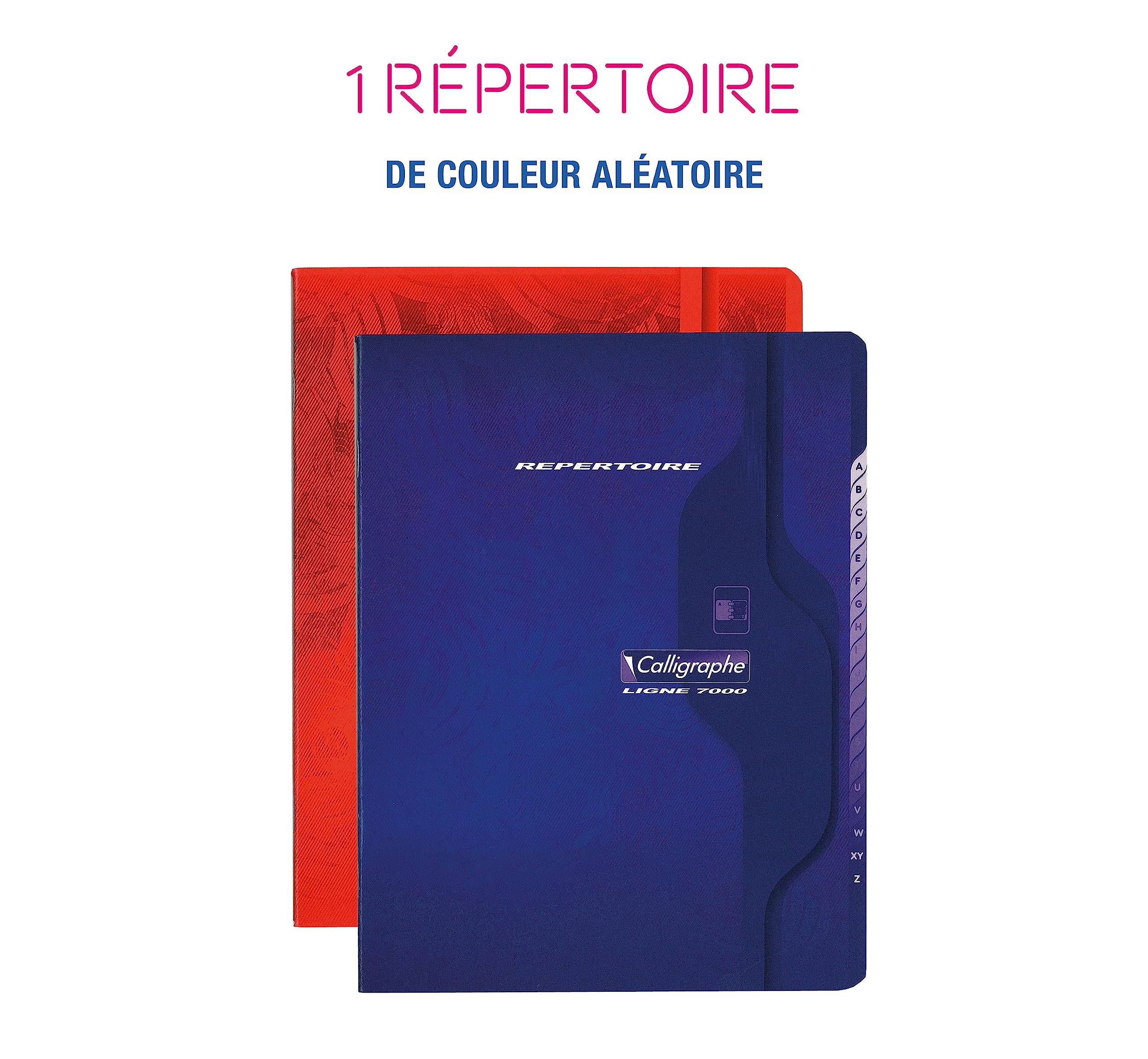 clairefontaine-calligraphe-vokabelheft-adressbuch-17x22-cm-48-blatt-kariert-70g image 2