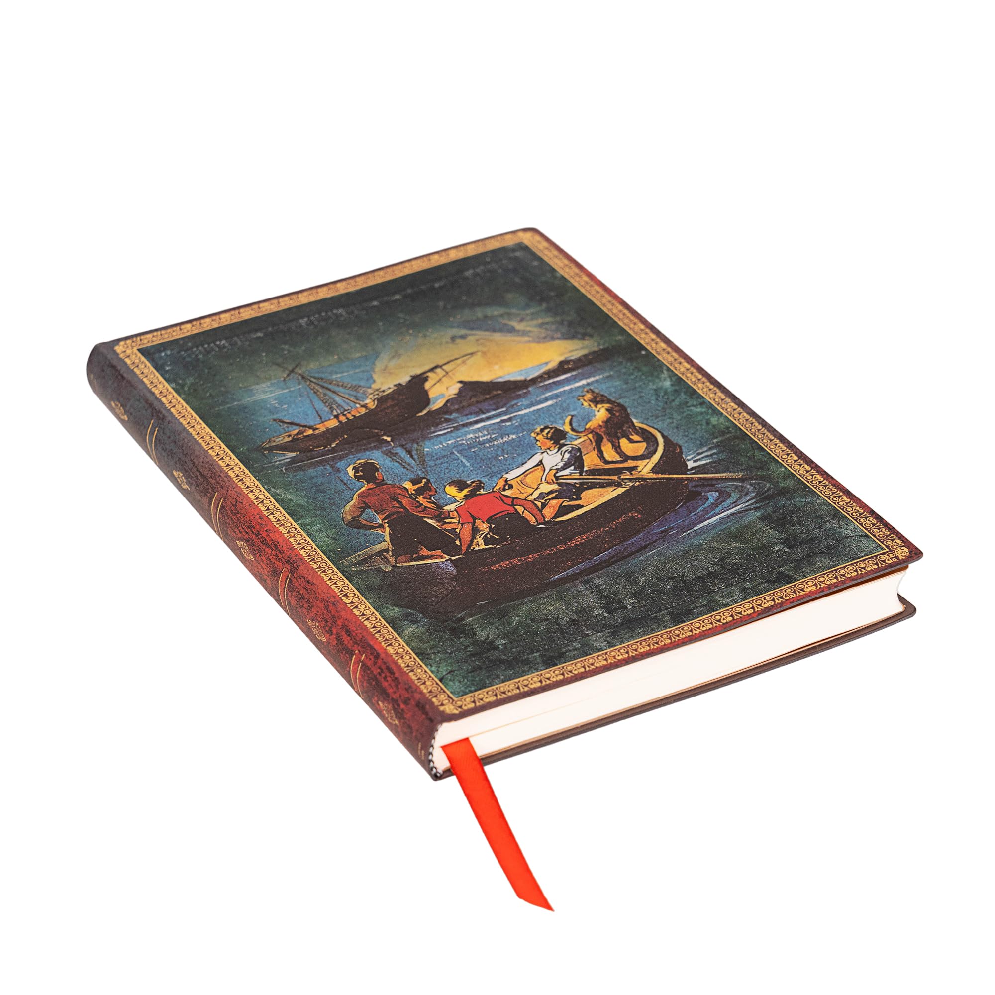 paperblanks-die-f-nf-freunde-midi-notizbuch-softcover-unliniert-mit-elastikband image 3