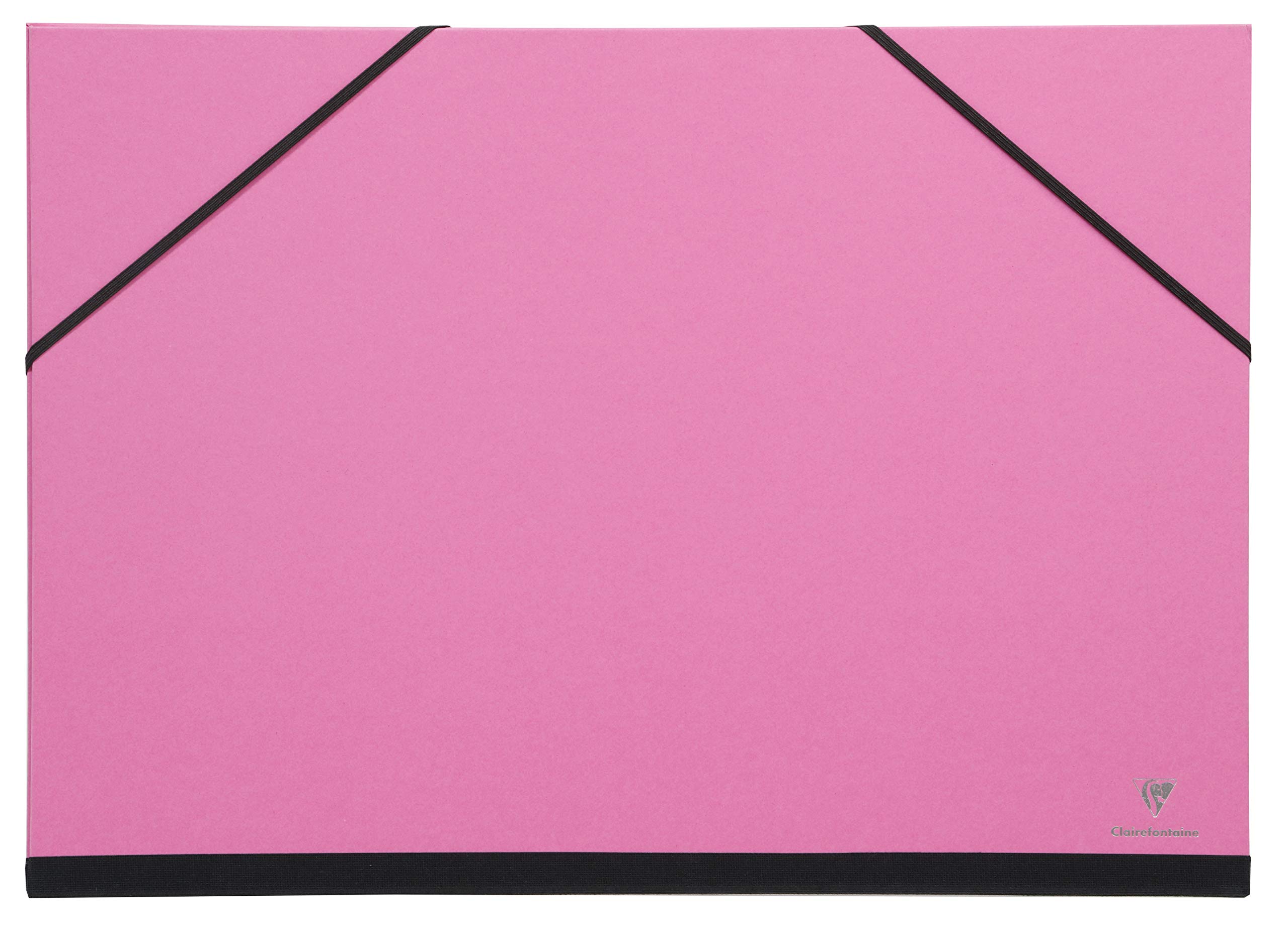 clairefontaine-maya-zeichenmappe-28-x-38-cm-fuchsia-mit-gummizug image 1