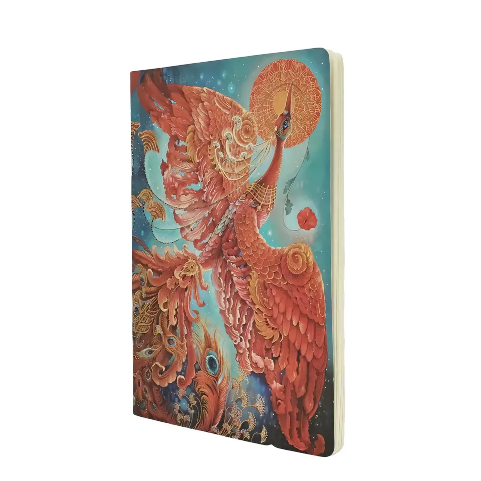 paperblanks-firebird-birds-of-happiness-a4-cahier-dotted image 1