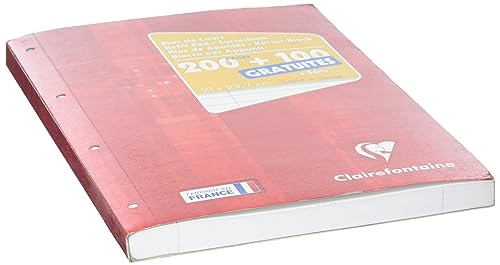 clairefontaine-kursusblock-a4-liniert-mit-rand-150-blatt-90g-gelocht image 8