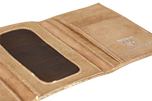 clairefontaine-kleo-pathra-kartenetui-lammleder-gold-15-x-10-cm image 8