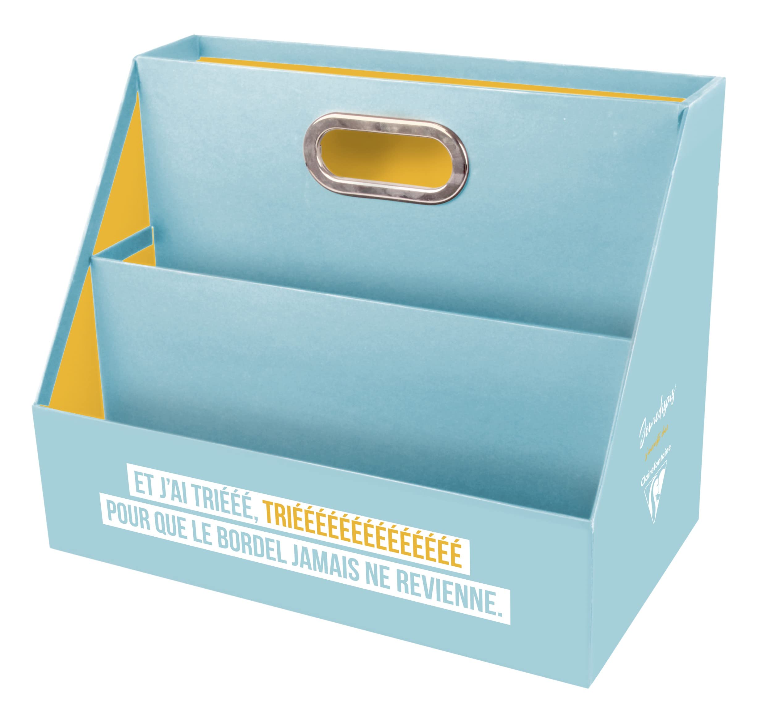 clairefontaine-116030c-flying-spirit-briefablage-organizer-35-5x20x28-5-cm-braun image 3