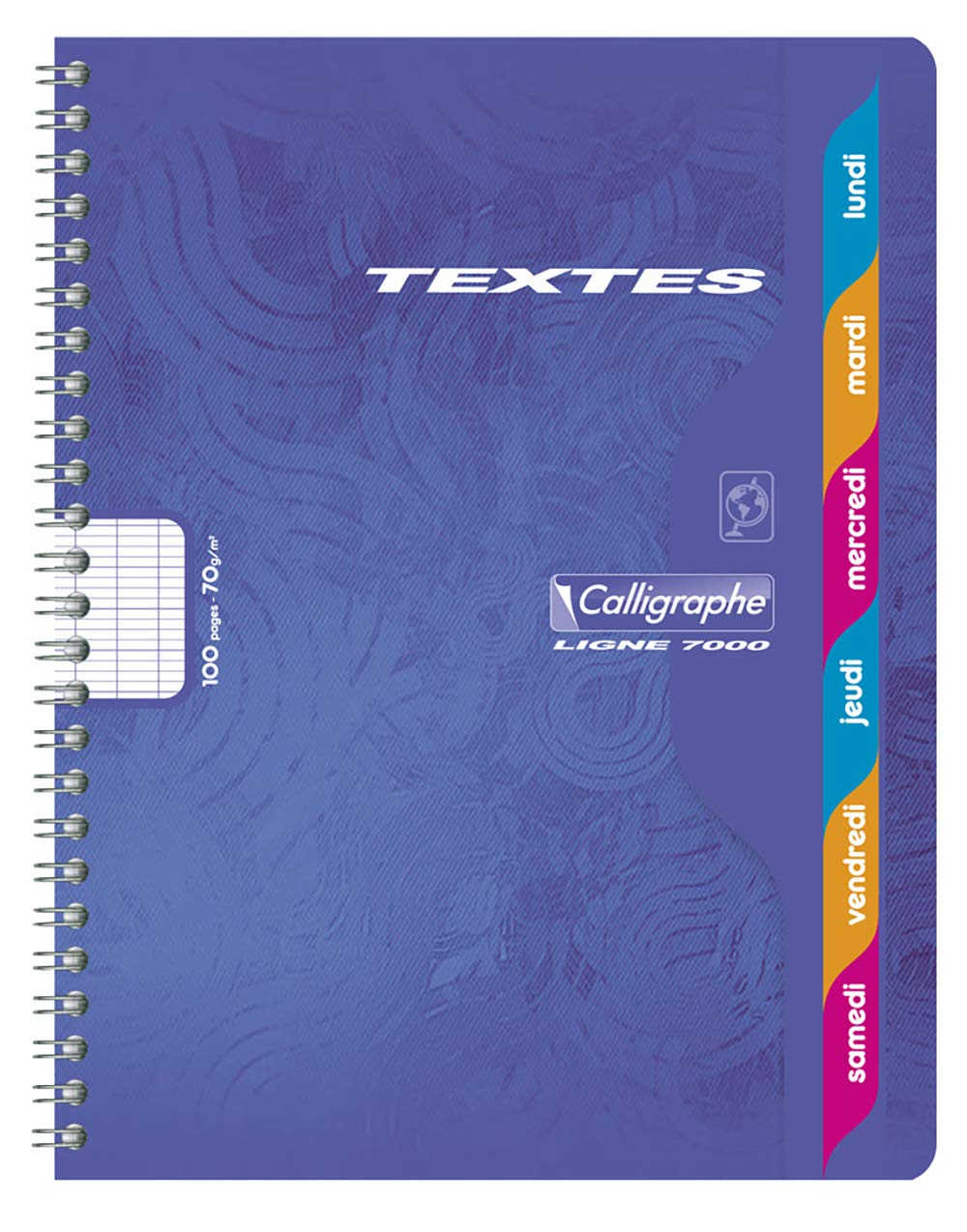 calligraphe-352360c-hausaufgabenheft-17x22cm-70g-10er-pack-spiralbindung image 1